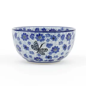 Miska ceramiczna 986 <br> 1443X Wazka w kwiatach